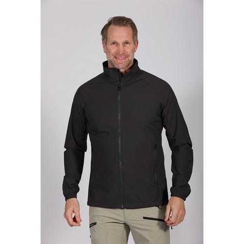 Rückansicht von Maul Sport Wiesbaden Funktionsjacke Herren Dunkelgrau0317