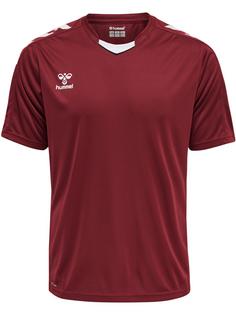 hummel hmlCORE XK POLY JERSEY S/S Funktionsshirt Herren MAROON