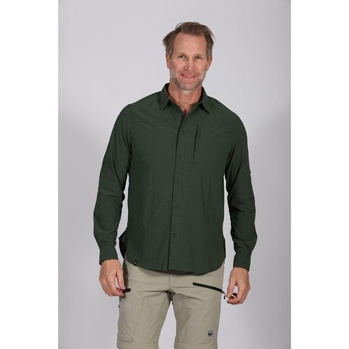Rückansicht von Maul Sport Veniv 1/1 ultra Outdoorhemd Herren Tannengrün216