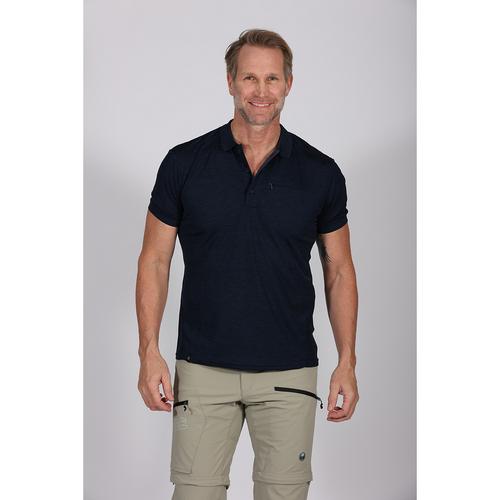 Rückansicht von Maul Sport Gaigerkopf 3 fresh Poloshirt Herren Marine3291