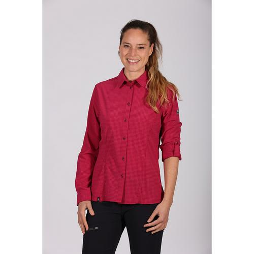 Rückansicht von Maul Sport Traualpsee II Funktionsbluse Damen Lila464