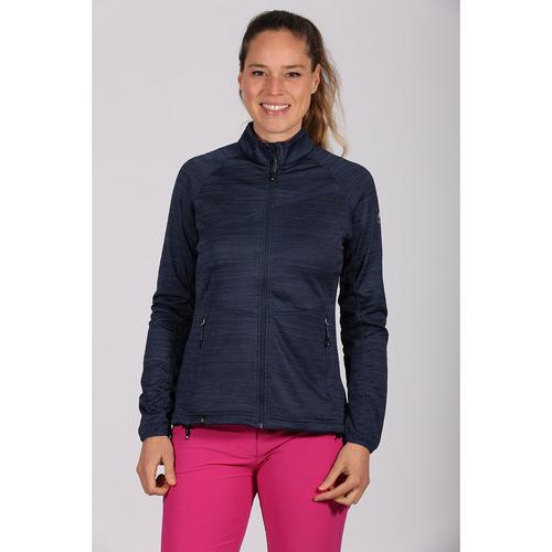 Rückansicht von Maul Sport Montafon Fleecejacke Damen Marine3291