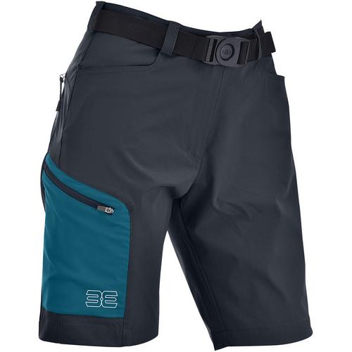 Rückansicht von Maul Sport Laval XT Funktionsshorts Damen Blau3038