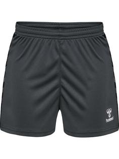 hummel hmlAUTHENTIC PL SHORTS WOMAN Funktionsshorts Damen ASPHALT
