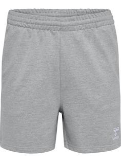 hummel hmlGO 2.0 SWEATSHORTS WOMAN Funktionsshorts Damen GREY MELANGE