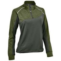 Maul Sport Nettetal XT Langarmshirt Damen - Tannengr&uuml;n