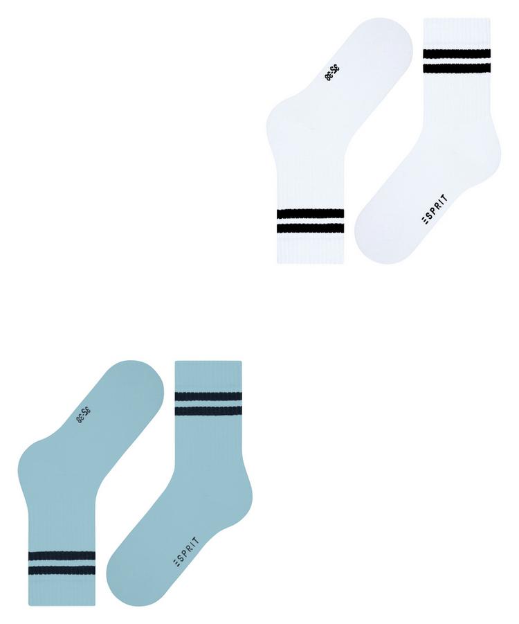 ESPRIT ESPRIT Tennis Stripe 2-Pack Socken Damen - sortiment (0060) - 2 | SportScheck