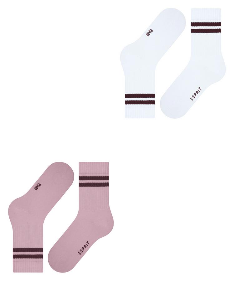 ESPRIT ESPRIT Tennis Stripe 2-Pack Socken Damen - sortiment (0070) - 2 | SportScheck