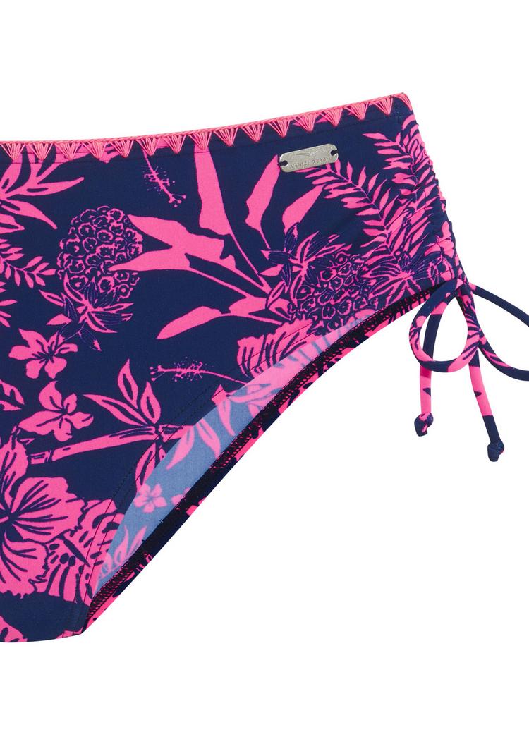 VENICE BEACH VENICE BEACH B&uuml;gel-Bikini Bikini Set Damen - marine-pink bedruckt - 0 | SportScheck
