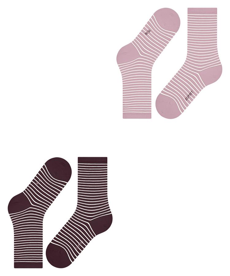 ESPRIT ESPRIT Fine Line  2-Pack Socken Damen - sortiment (0170) - 2 | SportScheck
