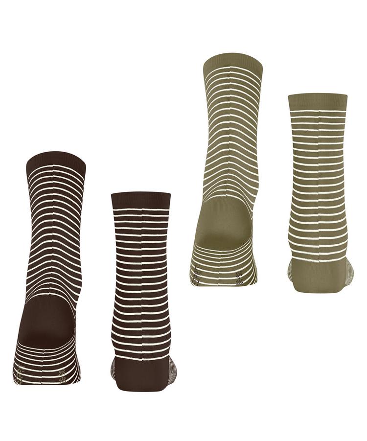 ESPRIT ESPRIT Fine Line  2-Pack Socken Damen - sortiment (0180) - 0 | SportScheck