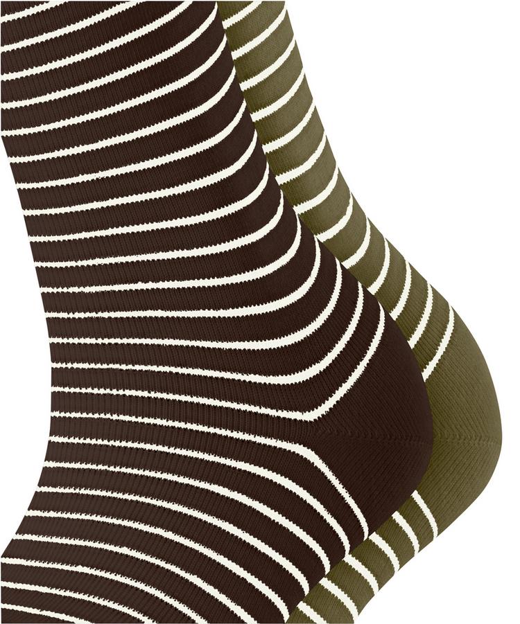 ESPRIT ESPRIT Fine Line  2-Pack Socken Damen - sortiment (0180) - 1 | SportScheck