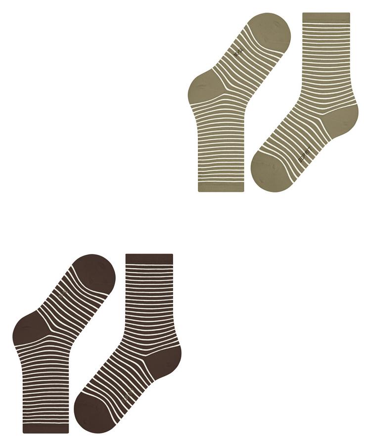 ESPRIT ESPRIT Fine Line  2-Pack Socken Damen - sortiment (0180) - 2 | SportScheck