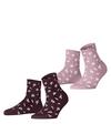 ESPRIT Twig 2-Pack Socken Damen - sortiment (0140)