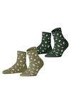ESPRIT Twig 2-Pack Socken Damen - sortiment (0150)