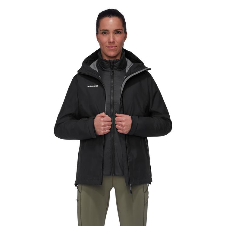 Mammut Mammut Alto Light 3in1 Hooded Hardshelljacke Damen - black-black - 0 | SportScheck