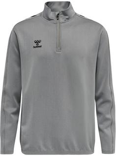 hummel hmlCORE XK HALF ZIP POLY SWEAT Funktionssweatshirt GREY MELANGE