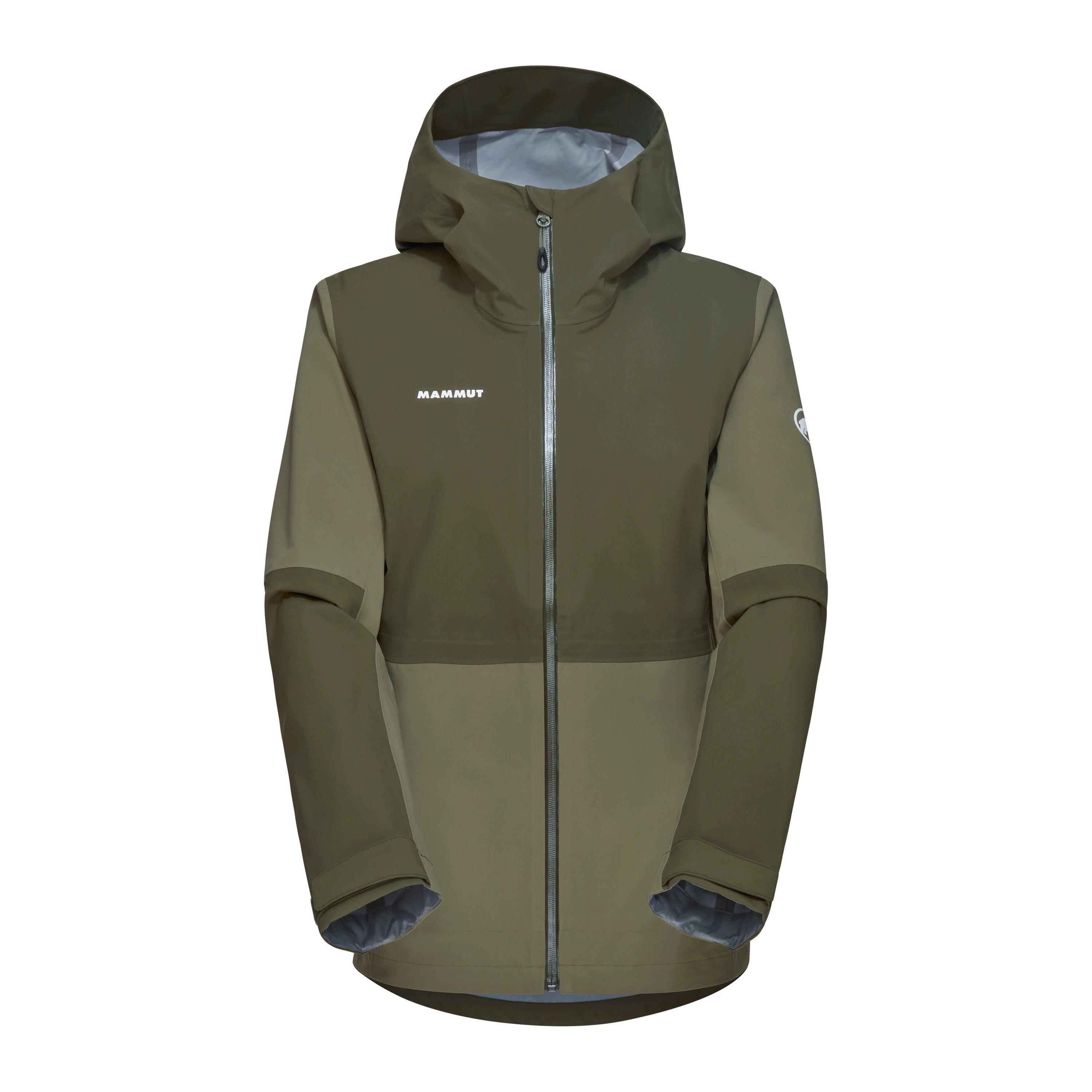 Mammut Linard Guide Hooded Hardshelljacke Damen - marsh-dark marsh
