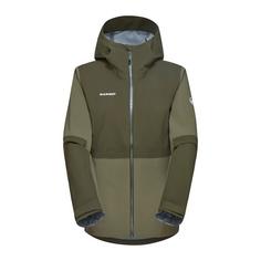 Mammut Linard Guide Hooded Hardshelljacke Damen marsh-dark marsh