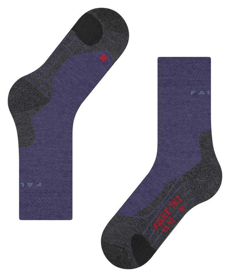 Falke Falke TK2 Explore Melange Socken Damen - viola (8745) - 2 | SportScheck