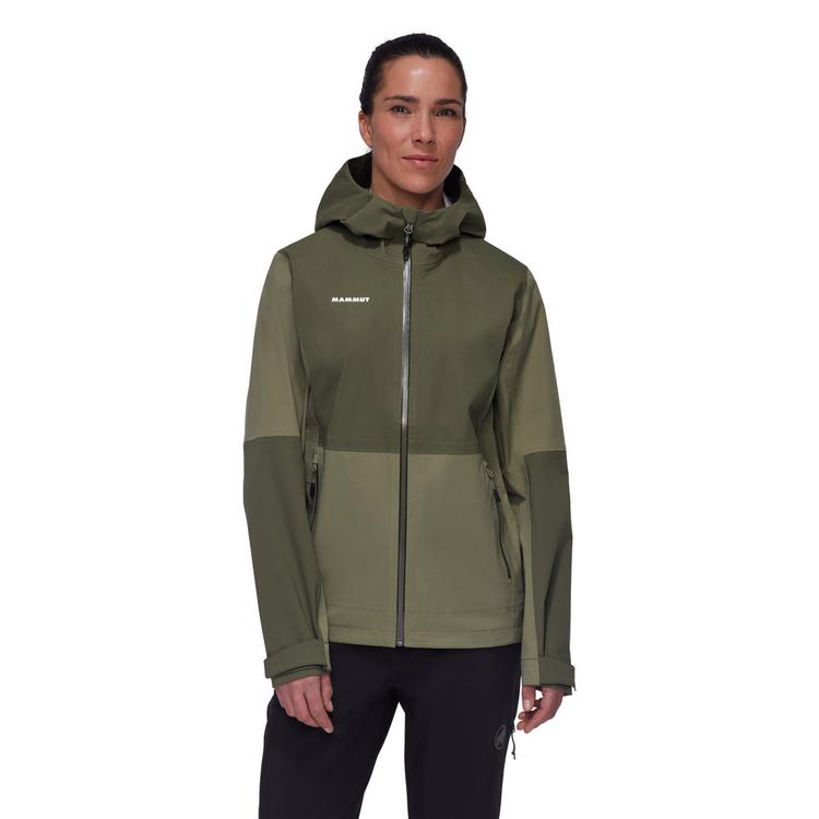 Mammut Mammut Linard Guide Hooded Hardshelljacke Damen - marsh-dark marsh - 0 | SportScheck