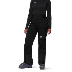Rückansicht von Mammut Stoney HS Skihose Damen black