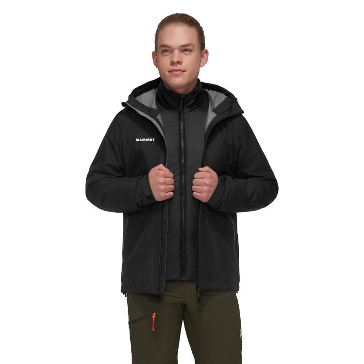 Mammut Mammut Alto Light 3in1 Hooded Hardshelljacke Herren - black-black - 0 | SportScheck
