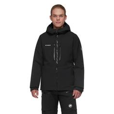 Rückansicht von Mammut Stoney HS Hooded Hardshelljacke Herren black