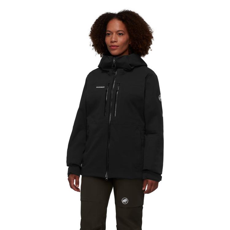 Mammut Mammut Stoney Hooded Hardshelljacke Damen - black - 0 | SportScheck