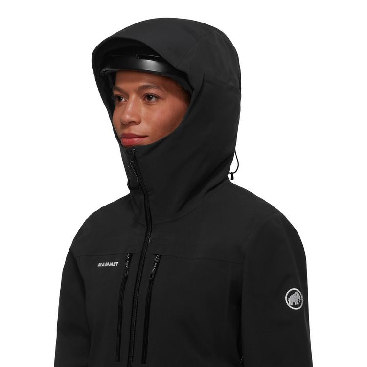 Mammut Mammut Stoney Hooded Hardshelljacke Damen - black - 1 | SportScheck