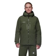 Rückansicht von Mammut Stoney HS Hooded Hardshelljacke Herren dark marsh