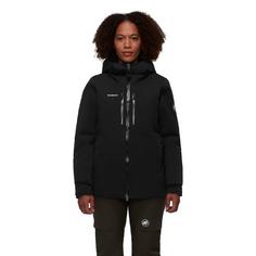 Rückansicht von Mammut Stoney HS Hooded Hardshelljacke Damen black