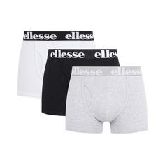 Ellesse Boxershort Hipster Herren Schwarz/Grau/Weiß