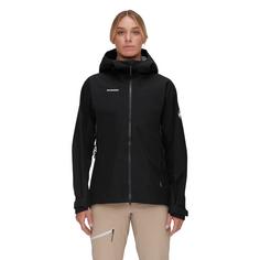 Rückansicht von Mammut GORE-TEX Crater IV HS Hooded Hardshelljacke Damen black
