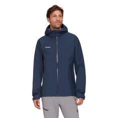 Rückansicht von Mammut Alto Light HS Hooded Hardshelljacke Herren marine