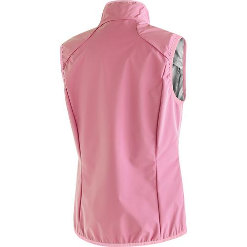 Rückansicht von Maier Sports Brims Vest Outdoorweste Damen Pink