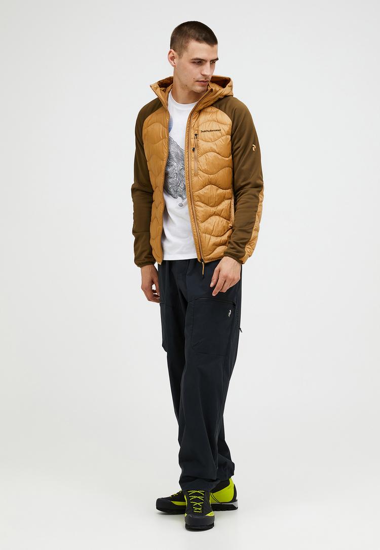 Peak Performance Peak Performance M Helium Down Hybrid Hood Trainingsjacke Herren - CAMEL - 1 | SportScheck