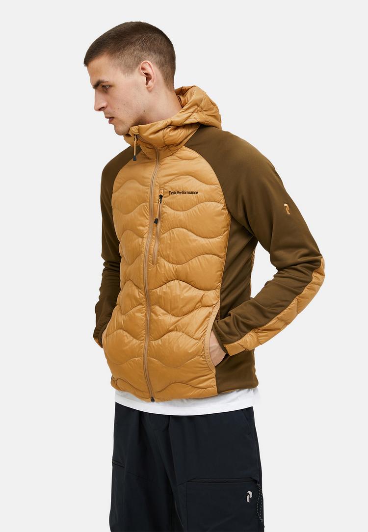 Peak Performance Peak Performance M Helium Down Hybrid Hood Trainingsjacke Herren - CAMEL - 2 | SportScheck