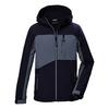 KILLTEC KOW 367 BYS SFTSHLL JCKT Softshelljacke Jungen - Blau3044