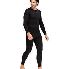 Maier Sports Adrian Wäscheset Herren Schwarz01100