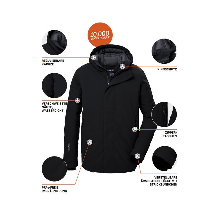 G.I.G.A. DX by killtec G.I.G.A. DX by killtec GW 11 MN JCKT Funktionsjacke Herren - Schwarz0110 - 3 | SportScheck