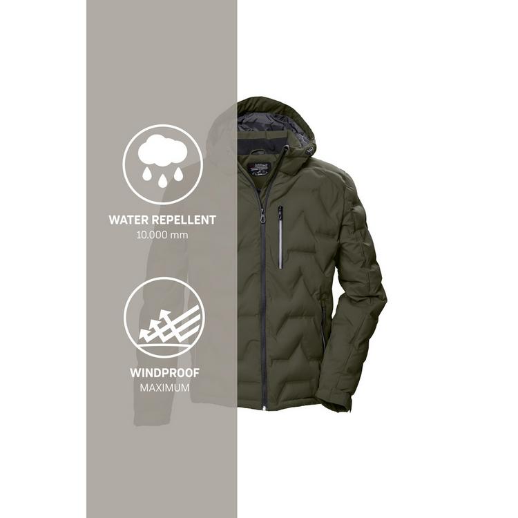 KILLTEC KILLTEC KOW 60 MN QLTD JCKT Funktionsjacke Herren - Dunkeloliv111 - 4 | SportScheck