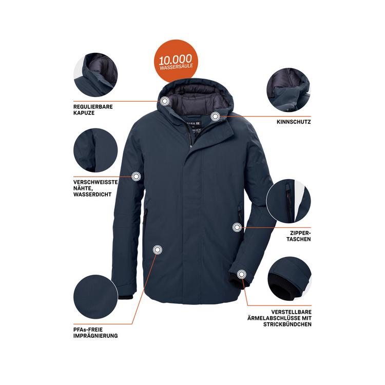 G.I.G.A. DX by killtec G.I.G.A. DX by killtec GW 11 MN JCKT Funktionsjacke Herren - Blau3068 - 3 | SportScheck