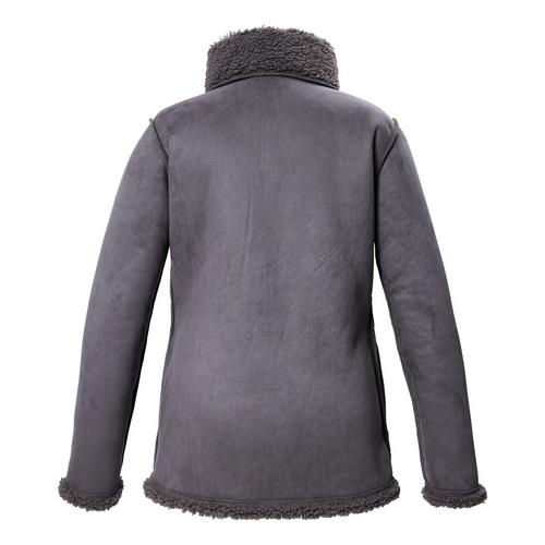 Rückansicht von G.I.G.A. DX by killtec GW 62 WMN JCKT Fleecejacke Damen Steingrau