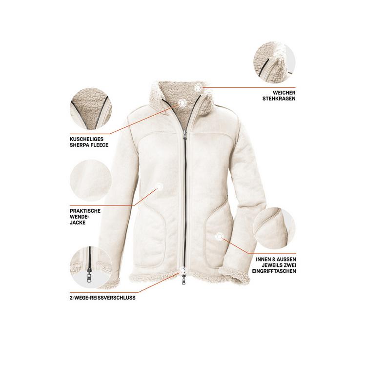 G.I.G.A. DX by killtec G.I.G.A. DX by killtec GW 62 WMN JCKT Fleecejacke Damen - Beige8012 - 3 | SportScheck