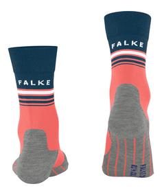 Rückansicht von Falke RU4 Endurance Cool Laufsocken Damen Rot