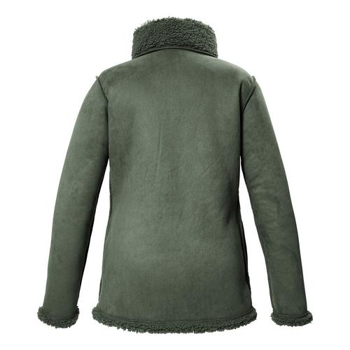 Rückansicht von G.I.G.A. DX by killtec GW 62 WMN JCKT Fleecejacke Damen Grün2068
