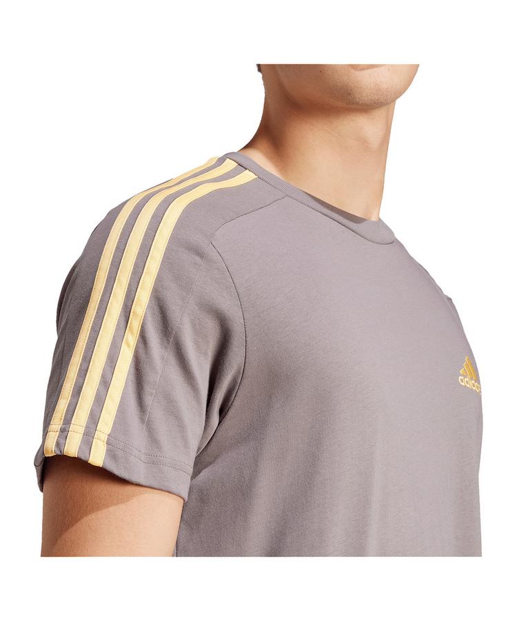 adidas adidas Essential 3S T-Shirt T-Shirt Herren - braun - 2 | SportScheck