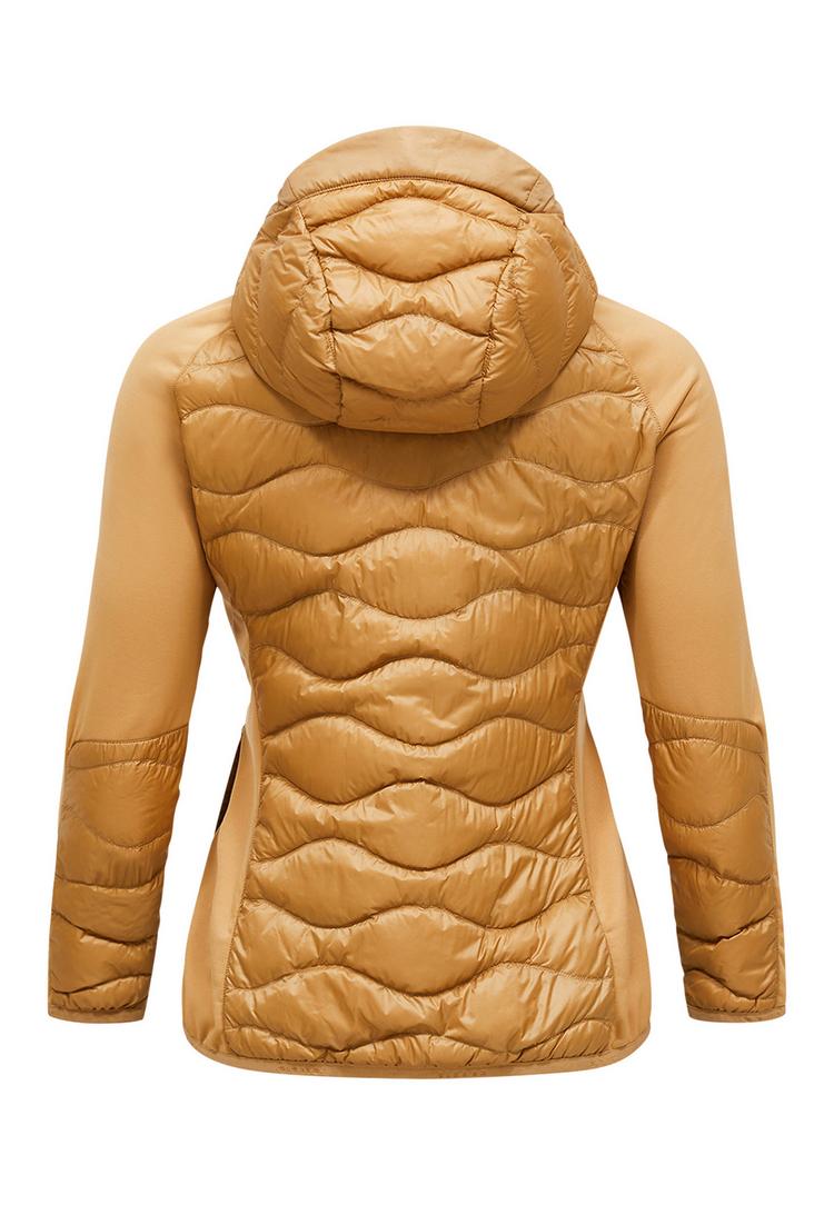 Peak Performance Peak Performance W Helium Down Hybrid Hood Funktionsjacke Damen - CAMEL - 1 | SportScheck
