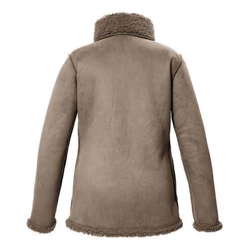 Rückansicht von G.I.G.A. DX by killtec GW 62 WMN JCKT Fleecejacke Damen Weiß9512